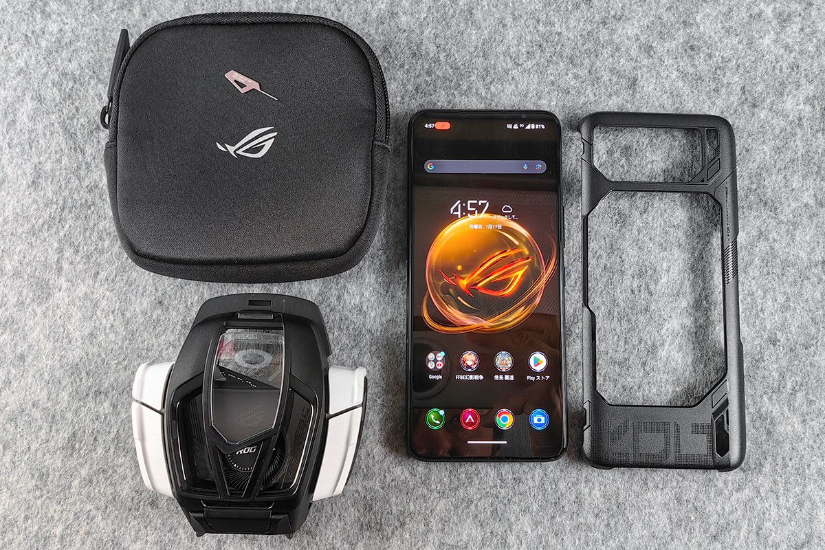 ASUS ROG Phone 7 Ultimate クーラー ポーチ 未使用 ASUS ROG Phone 7