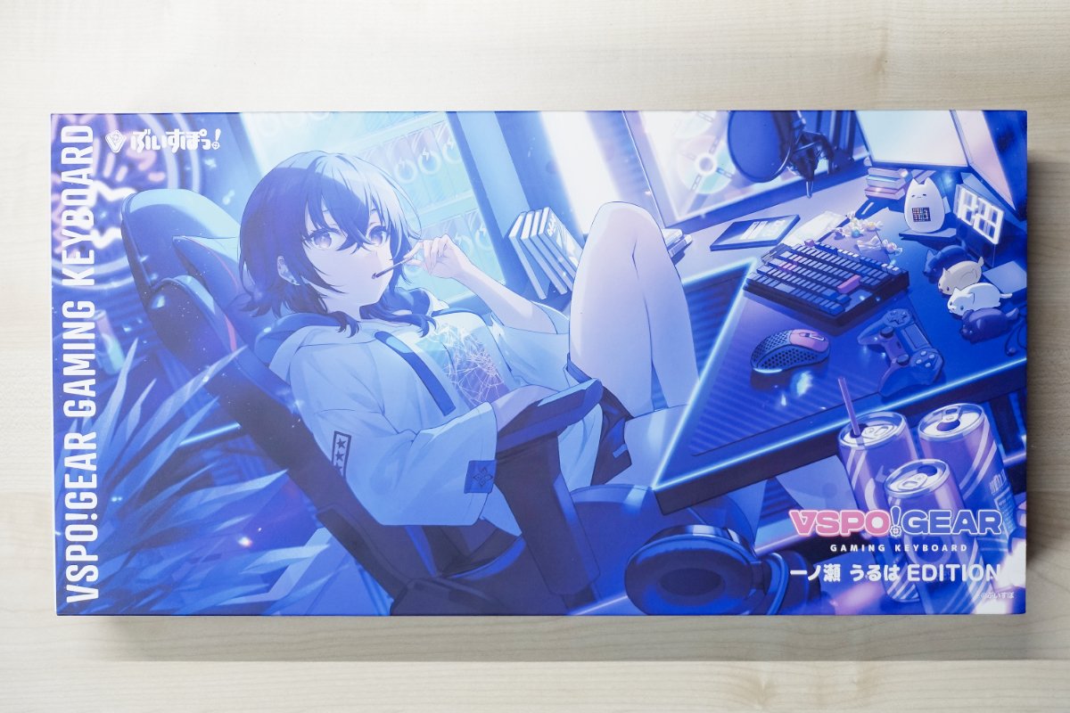Unboxing the VSPO! GEAR Gaming Keyboard Vol. 1 Ichinose Uruha