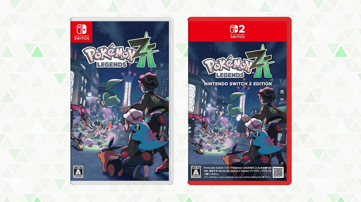 Pokémon LEGENDS Z-A」初週世界販売本数が580万本を突破！およそ半数は