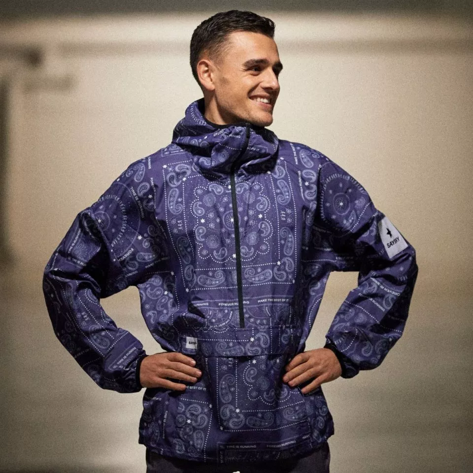 Hooded jacket Saysky Paisley Pace Anorak - Top4Running.com