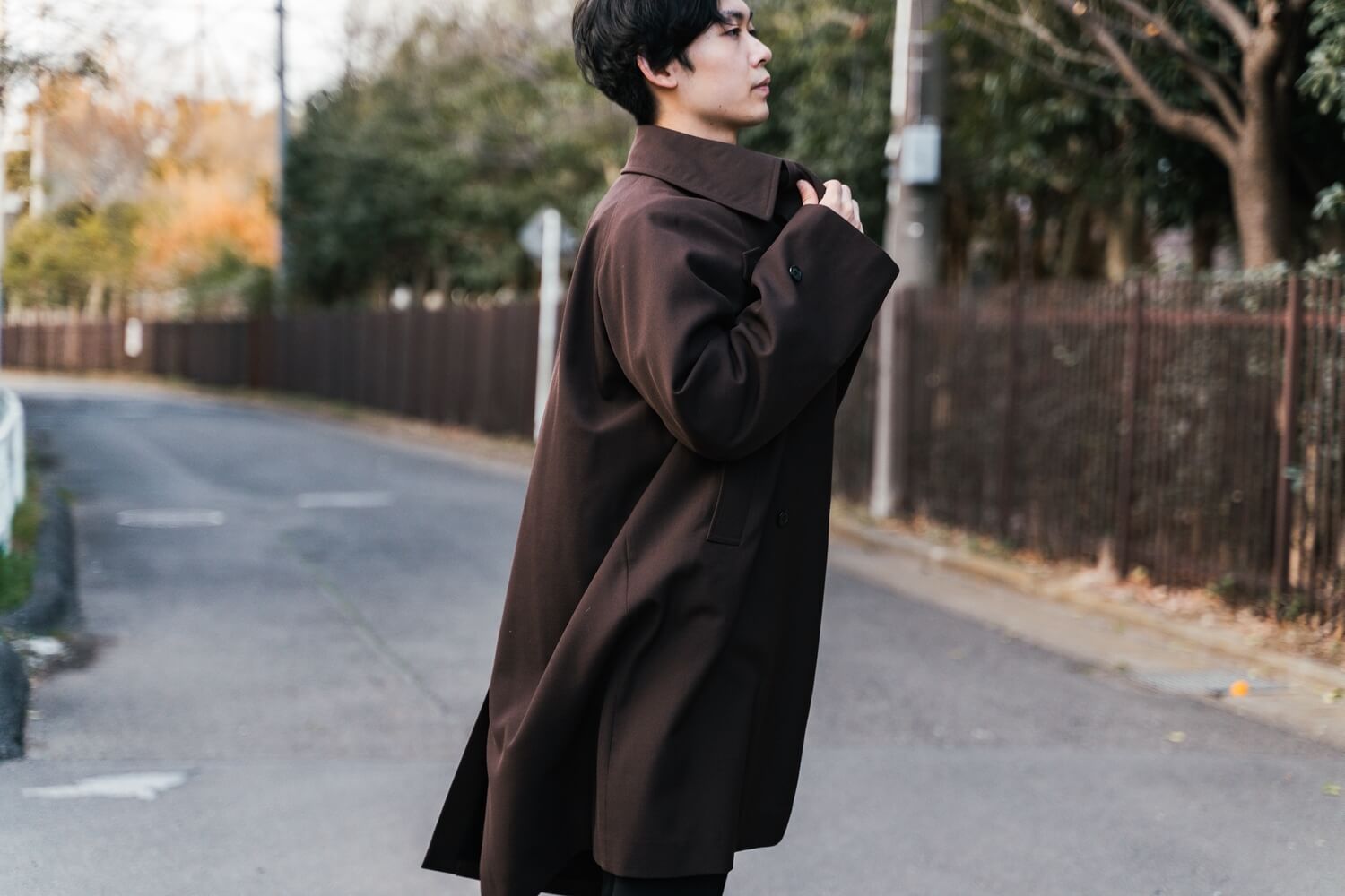 2020AW / MARKAWAREのトレンチコート着用レビュー | harekarake