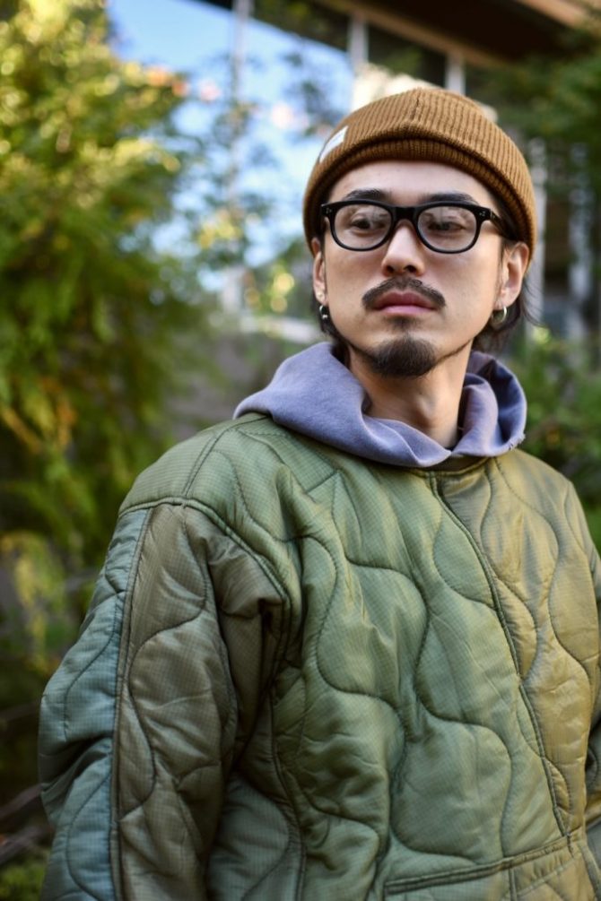 oddment / オッドメント 】米軍M-65 Field Pants用キルティング