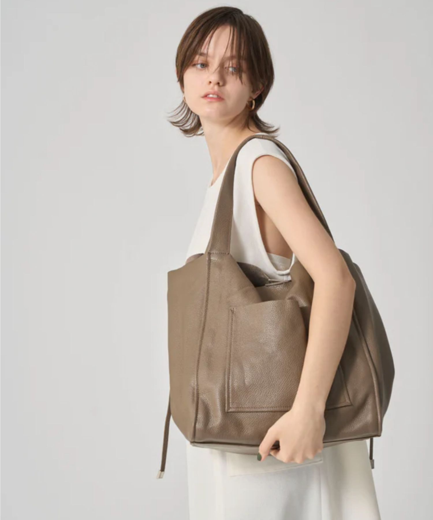 MILLELA FIRENZE】ビッグレザートートバッグ | IKG crossing