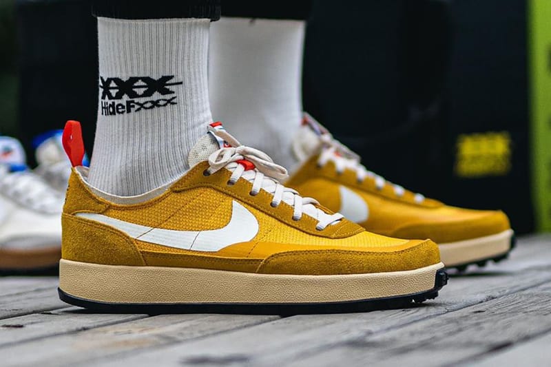 Tom Sachs NikeCraft General Purpose Shoe Yellow Release | Hypebeast