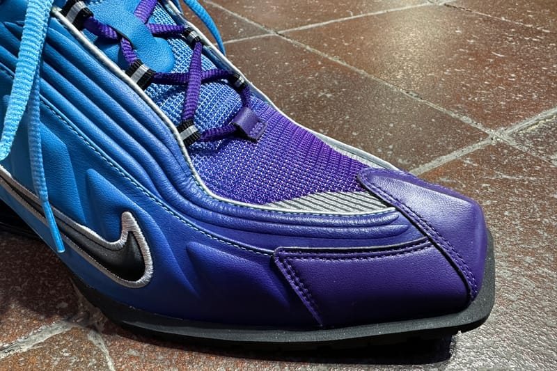 EXCLUSIVE: New Martine Rose x Nike Shox MR4 at Pitti | Hypebeast