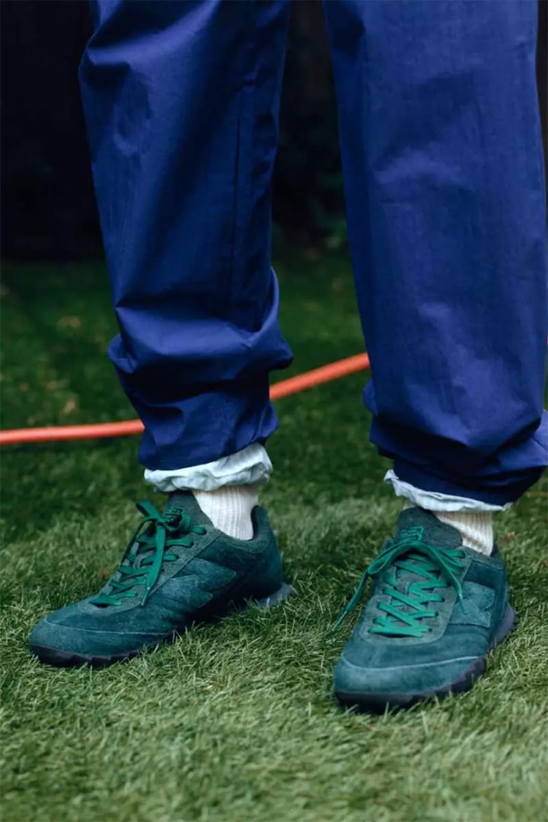 AURALEE New Balance RC30 Tan Hunter Green Release Date | Hypebeast