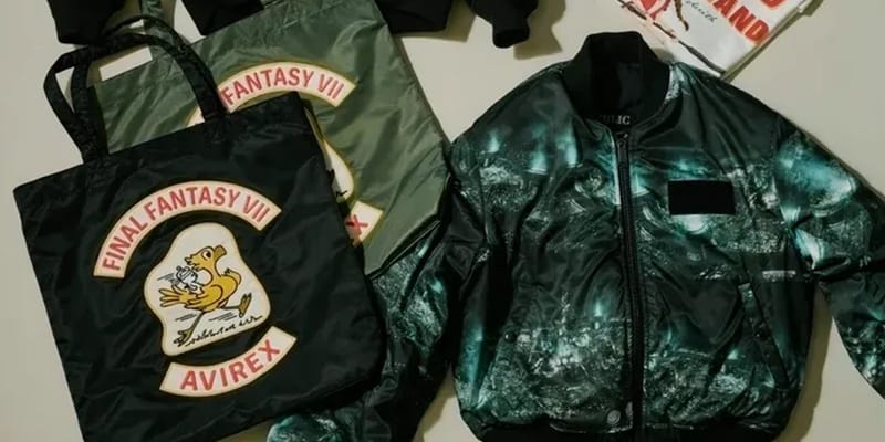 Final Fantasy VII Remake x Avirex Collection Release Info | Hypebeast