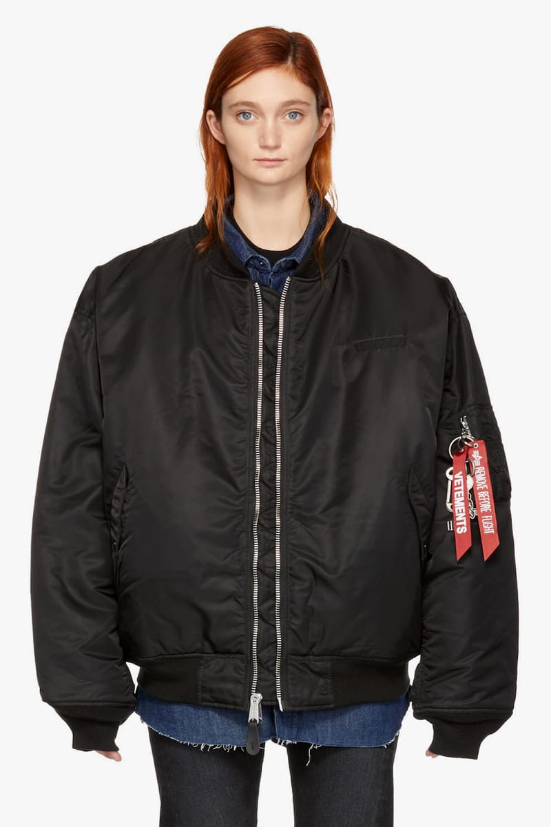 Vetements x Alpha Industries Patch Bomber Jacket | Hypebae