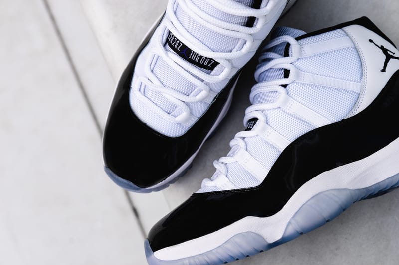 Air Jordan 11 “Concord” 復刻モデルにクローズアップ | Hypebeast.JP