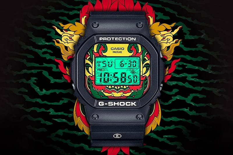 ジーショックxプレデューススケートボードがDW 5600をリリース