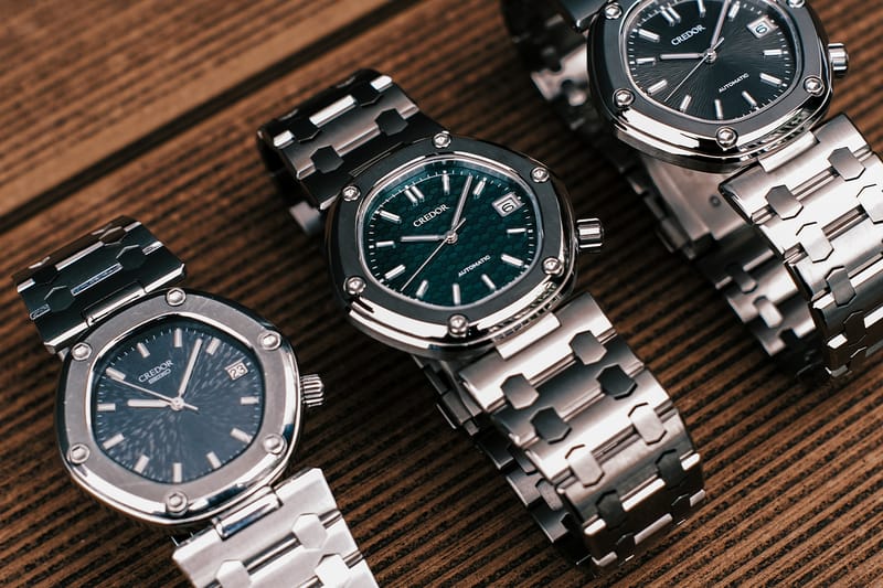 SEIKO クレドール ロコモティブにヘキサゴナルグリーンの新文字盤が