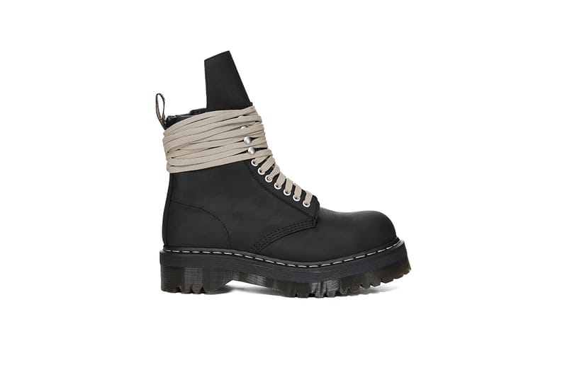 Rick Owens × Dr. Martens Quad Boot コラボレーション | Hypebeast.JP
