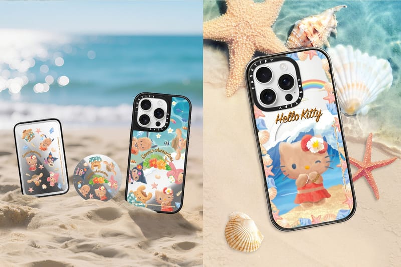 CASETiFY X Sanrio 火紅日曬系列：Hello Kitty、My Melody、Kuromi…一