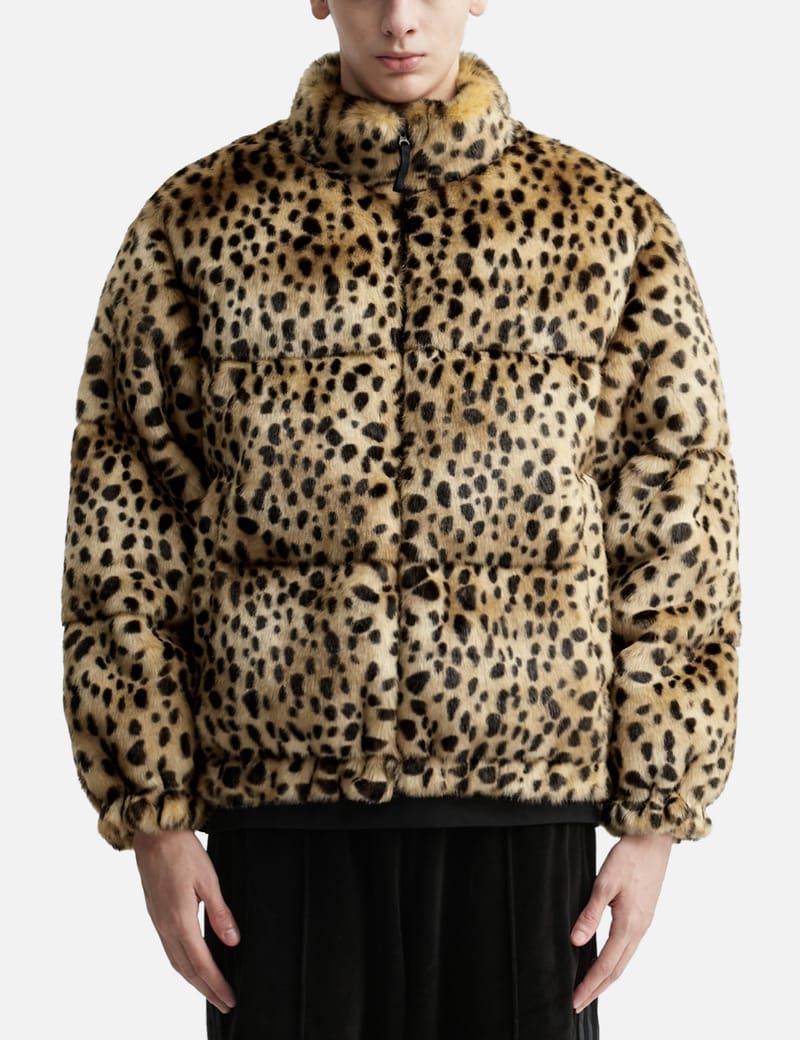 Wacko Maria Nanga X Wacko Maria Leopard Fur Down Jacket - 日本製