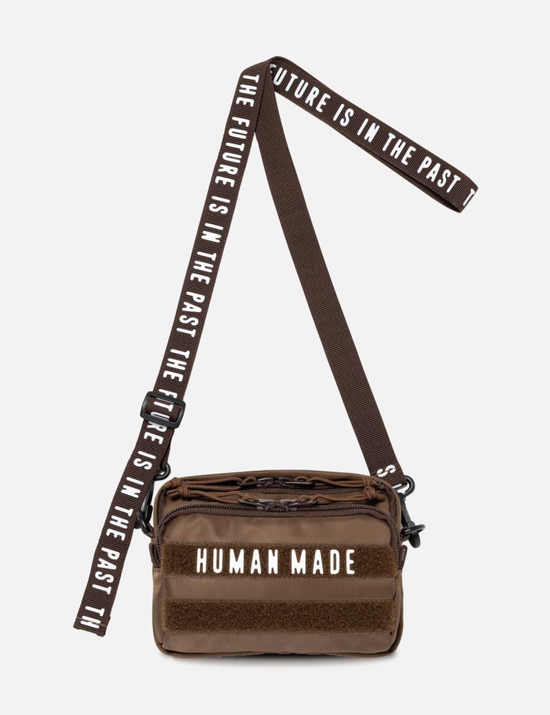 Human Made Military Pouch Mini - Compact brown military-style