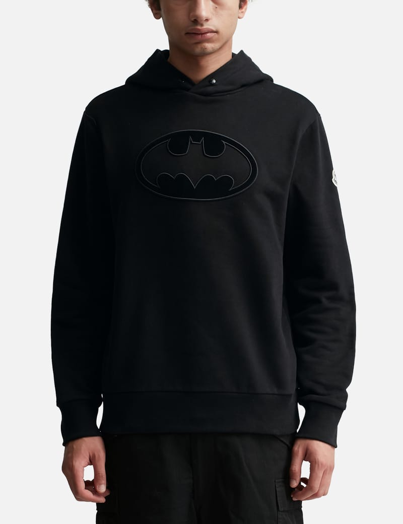 Moncler - BATMAN LOGO HOODIE | HBX