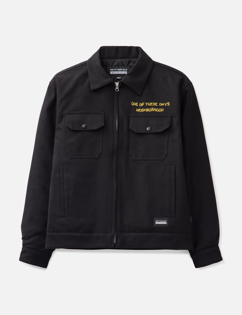 NEIGHBORHOOD - Washed Zip Work Jacket | HBX