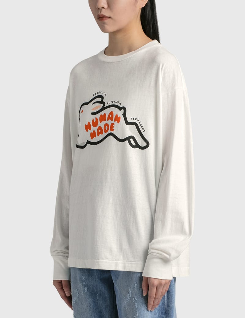 ヒューマンメイド - ロングスリーブ ラビット Tシャツ | HBX