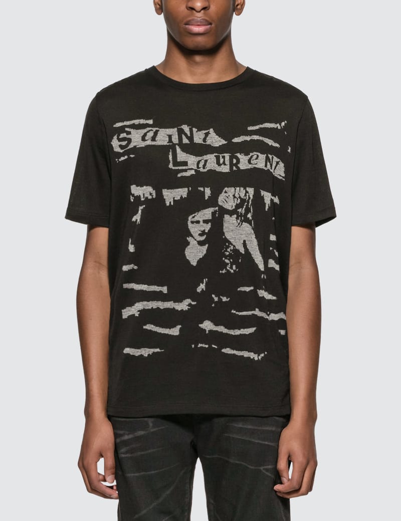 Saint Laurent - Jacquard Saint Laurent T-Shirt | HBX