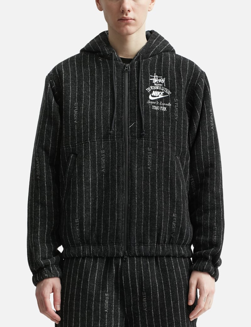 ナイキ - Nike X Stüssy ストライプ ウールジャケット | HBX