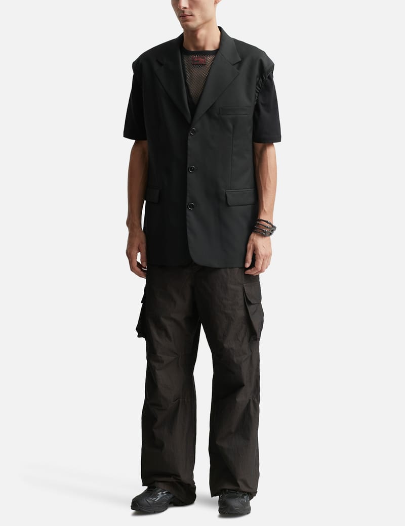 Raf Simons - Blazer With Elastic In Sleeves | HBX