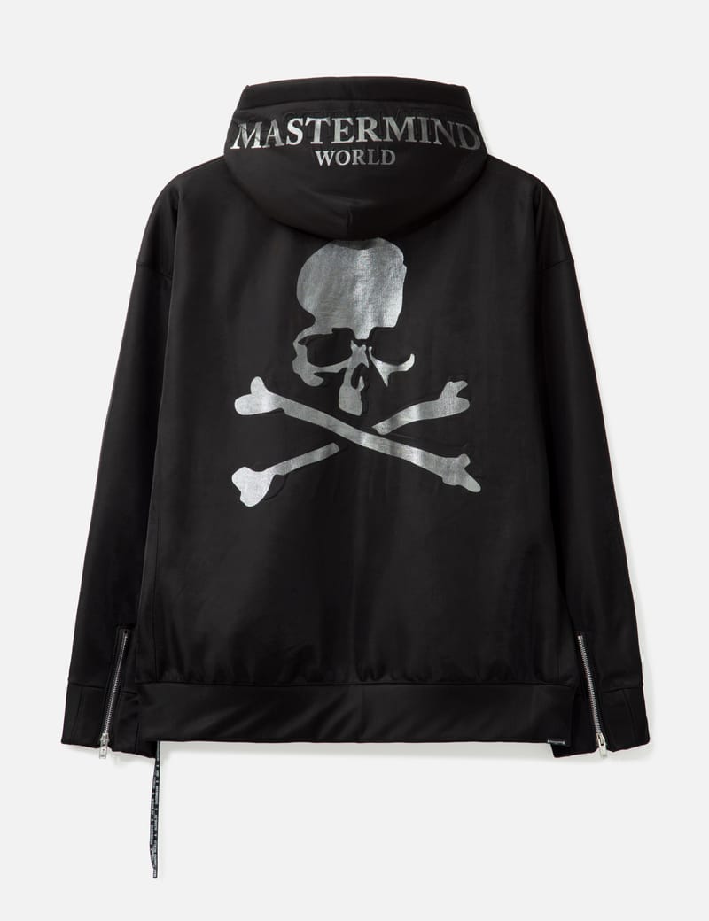 Mastermind World - Faux Fur Jacket With Skull Logo | HBX