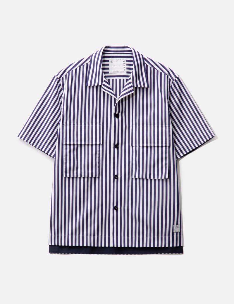 Sacai - Thomas Mason Cotton Poplin Shirt | HBX