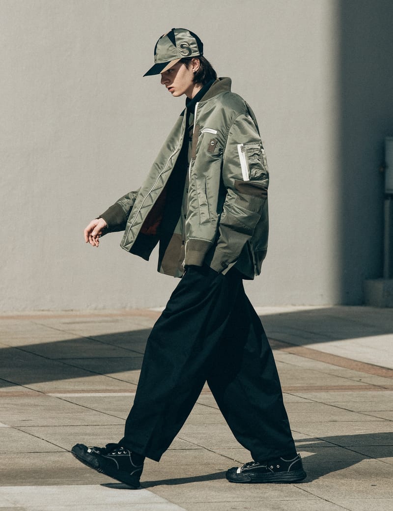 Sacai - Nylon Twill MA-1 Blouson | HBX