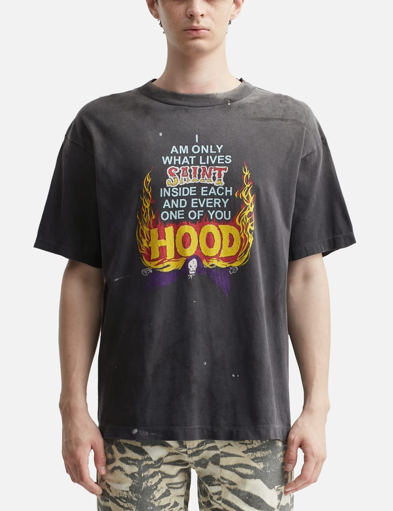 Saint Michael - SAINT Mxxxxxx × NEIGHBORHOOD STHD.Hood Short