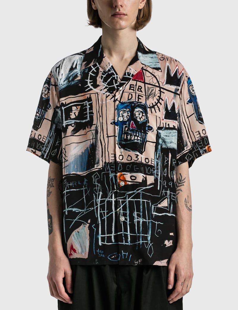 WACKO MARIA - Wacko Maria X Jean-Michel Basquiat Hawaiian Shirt