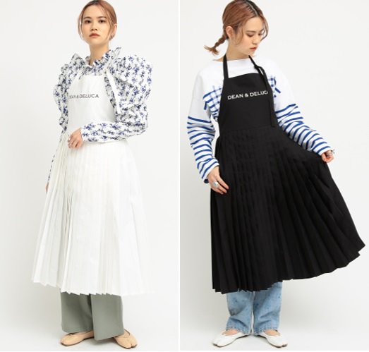 BEAMS DEAN & DELUCA グレーエプロン BEAMS DEAN & DELUCA グレー