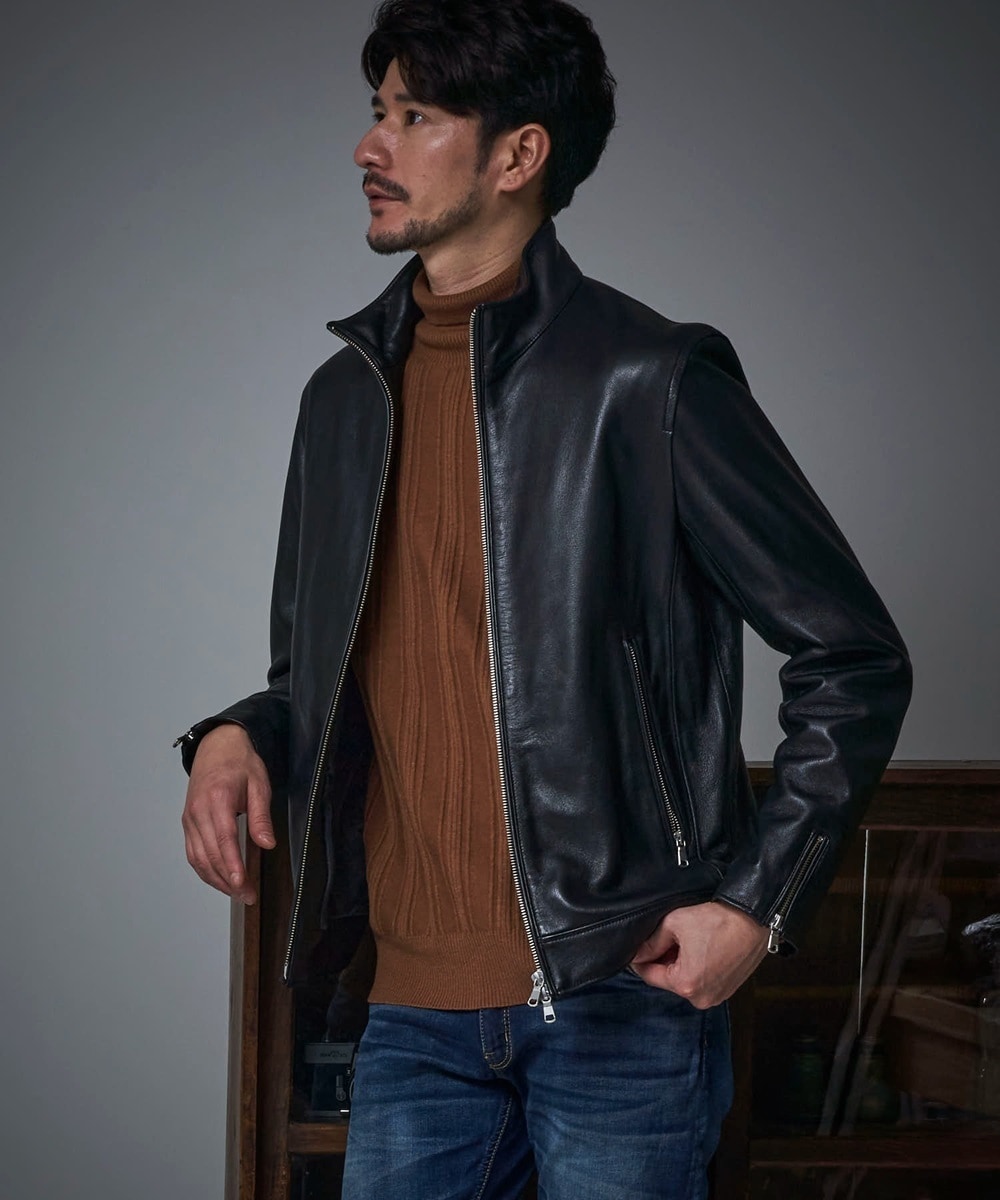 おさむ TEDMAN 100着限定 シングルレザージャケット 46 TEDMAN