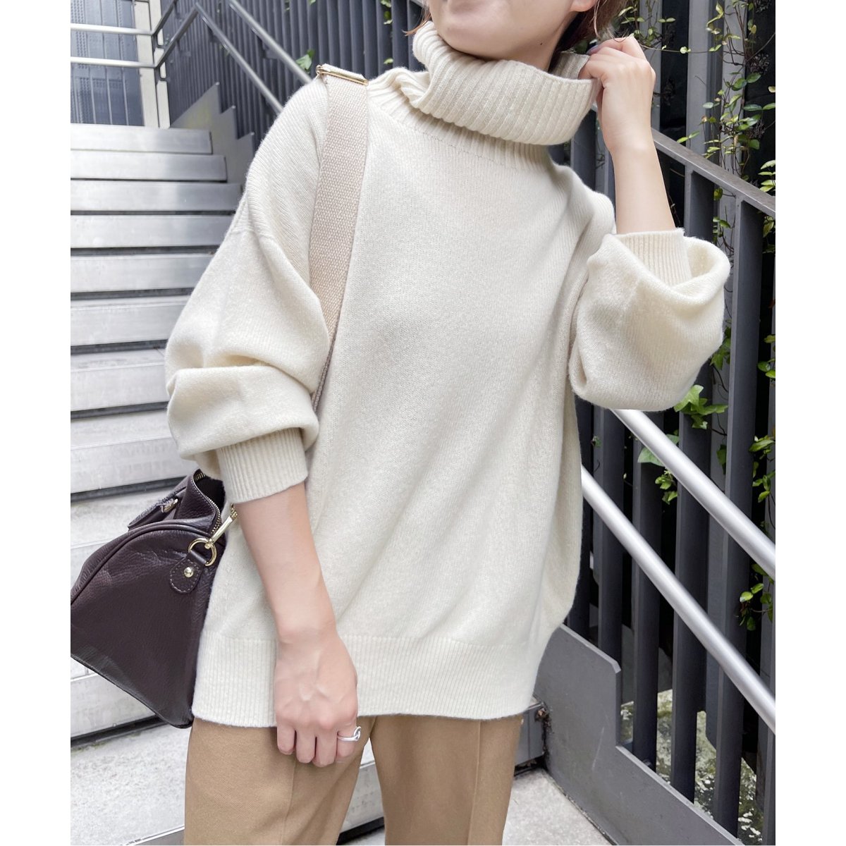 ウールカシミヤタートルネック プルオーバー | スピック＆スパン(Spick