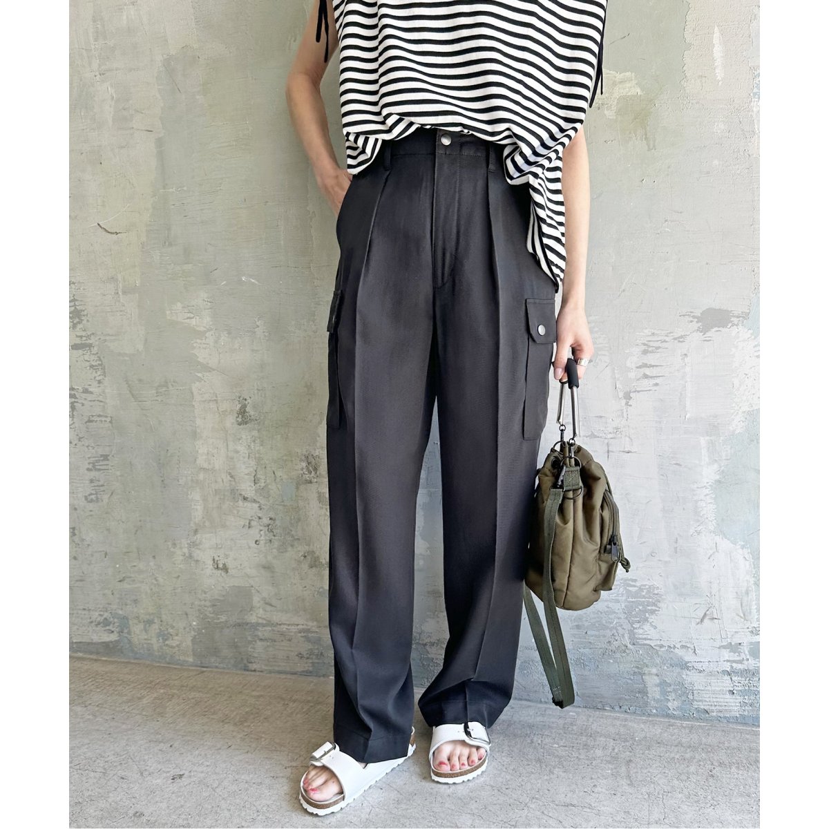 ウォッシャブルツイルカーゴパンツ | スピック＆スパン(Spick and Span