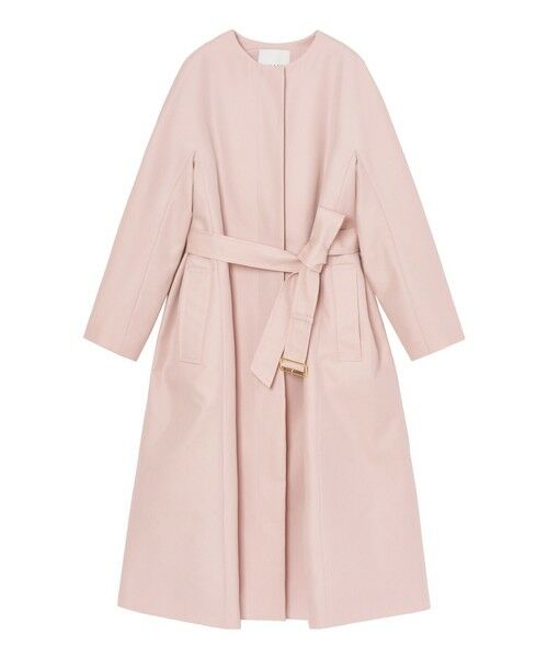 セール】 撥水ツイルノーカラーコート （トレンチコート）｜ANAYI