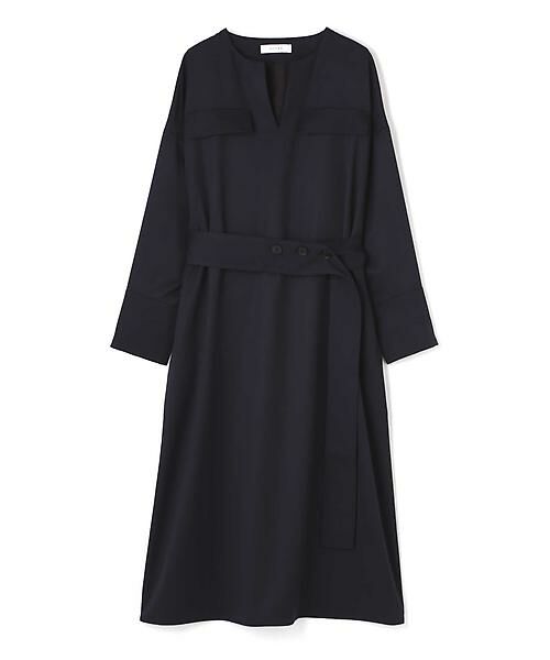 セール】 サニーツイルベルト付きワンピース （ワンピース）｜ADORE