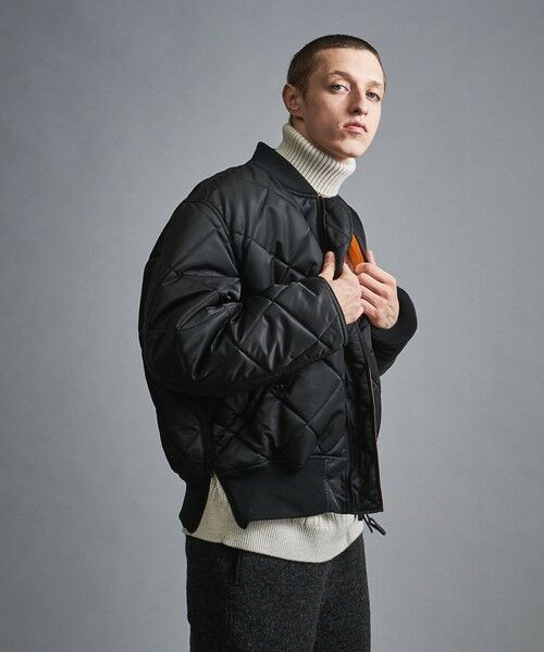 ALPHA INDUSTRIES × monkey time＞ QUILTED MA1/フライトジャケット