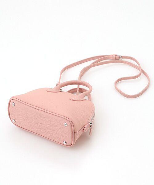 セール】 【OUTLET】カラーレザーピンクミニバッグ （ショルダーバッグ