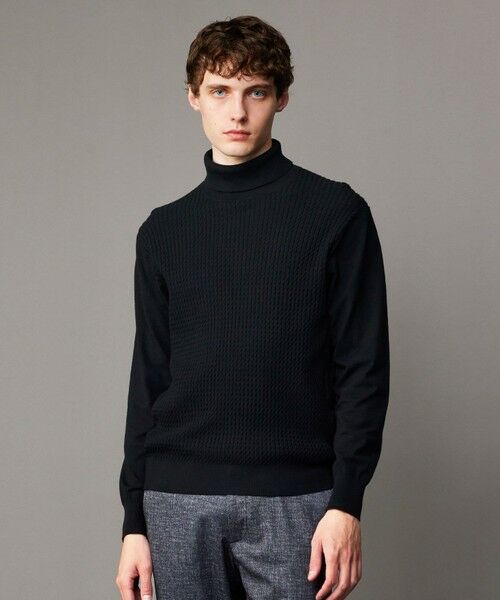 洗える/チクチクしない/3シーズン対応】SNOWY タートルネック ニット
