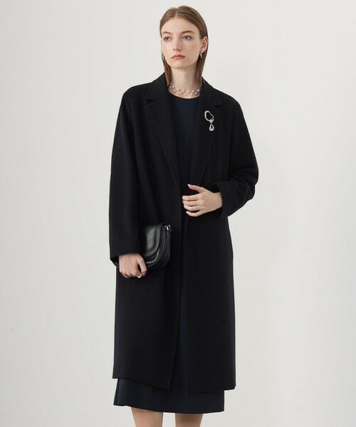 ウールカシミヤメルトン チェスターコート （その他アウター）｜L size