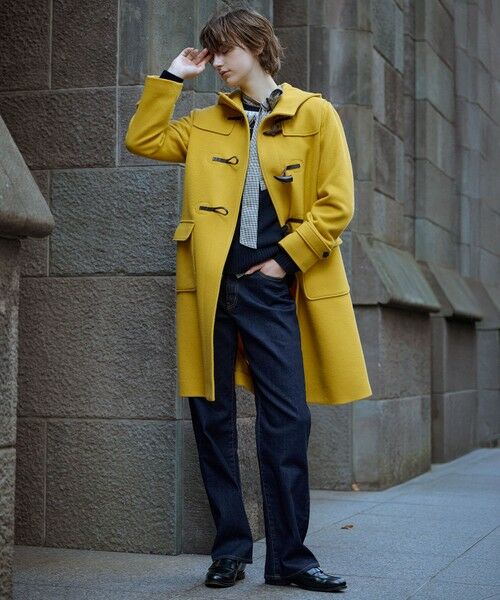 Jackal ソフトメルトン ダッフル コート （ダッフルコート）｜L size