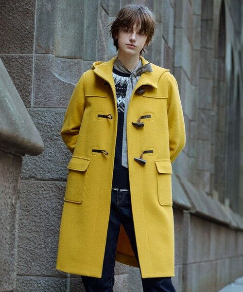 Jackal ソフトメルトン ダッフル コート （ダッフルコート）｜L size