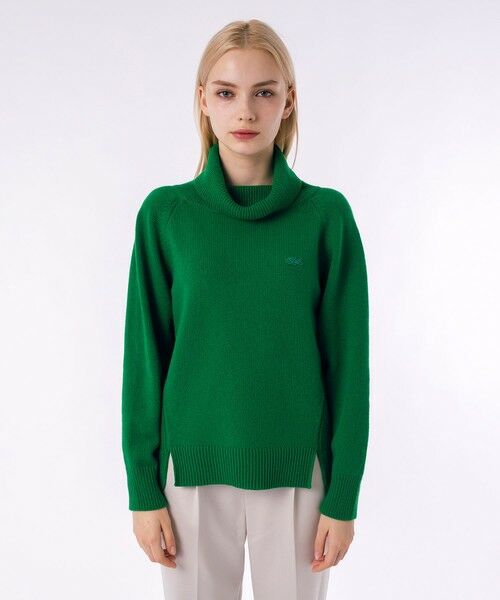 セール】 ミドルゲージタートルネックニットセーター （ニット