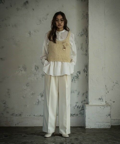 セール】 フェザーニットキャミソール≪手洗い可能≫ （ニット