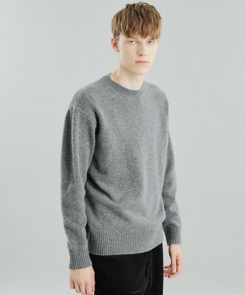 セール】 GREY LABEL ウールカシミヤクルーネックニット （ニット