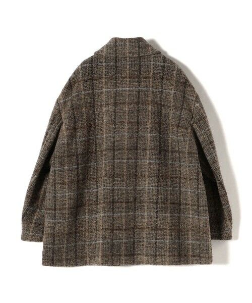 セール】 スライバー チェック ショート Pコート （ピーコート