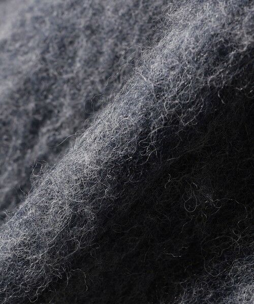 セール】 SHIPS any: ウール ミックス シャギー シングル コート