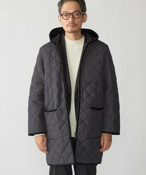 セール】 SHIPS:〈手洗い可能〉NETPLUS(R) キルティング フード コート