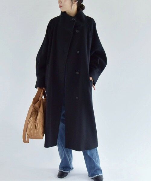 セール】 quaranciel: ノンミュールジングウール スタンドカラー