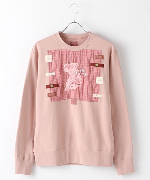 セール】 桜テディ刺繍入りトレーナー （スウェット）｜PINK HOUSE